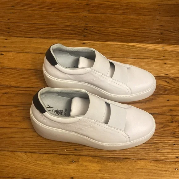 🆕 Fly London Dito Wedge Platform Sneakers - Picture 4 of 10